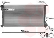 VAN WEZEL radiator, engine cooling 09002151 - Car cooler