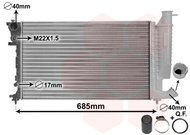 VAN WEZEL radiator, engine cooling 09002157 - Car cooler