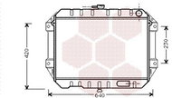 VAN WEZEL radiator, engine cooling 11002027 - Car cooler