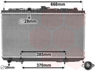 VAN WEZEL radiator, engine cooling 13002215 - Car cooler