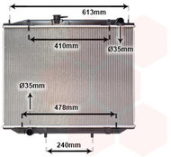 VAN WEZEL radiator, engine cooling 13002300 - Car cooler
