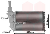 VAN WEZEL radiator, engine cooling 17002138 - Car cooler