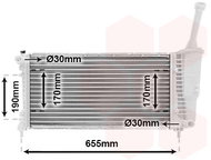 VAN WEZEL radiator, engine cooling 17002308 - Car cooler
