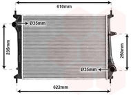 VAN WEZEL radiator, engine cooling 17002329 - Car cooler