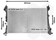 VAN WEZEL radiator, engine cooling 17002420 - Car cooler