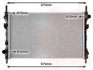 VAN WEZEL radiator, engine cooling 18002319 - Car cooler