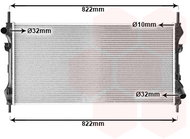 VAN WEZEL radiator, engine cooling 18002320 - Car cooler