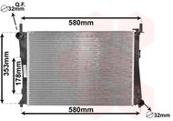 VAN WEZEL radiator, engine cooling 18002325 - Car cooler