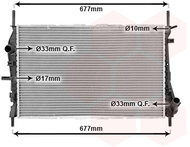 VAN WEZEL radiator, engine cooling 18002376 - Car cooler
