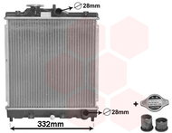 VAN WEZEL radiator, engine cooling 25002031 - Car cooler