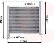 VAN WEZEL chladič, chlazení motoru 29002002 - Chladič auta