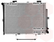 VAN WEZEL radiator, engine cooling 30002208 - Car cooler