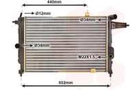 VAN WEZEL radiator, engine cooling 37002119 - Car cooler