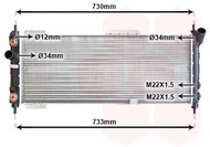 VAN WEZEL radiator, engine cooling 37002200 - Car cooler
