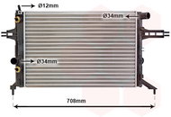 VAN WEZEL radiator, engine cooling 37002256 - Car cooler