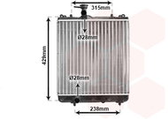 VAN WEZEL radiator, engine cooling 37002330 - Car cooler