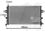 VAN WEZEL radiator, engine cooling 37002363 - Car cooler