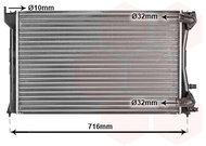 VAN WEZEL radiator, engine cooling 40002196 - Car cooler