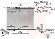 VAN WEZEL radiator, engine cooling 40002300 - Car cooler