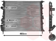 VAN WEZEL radiator, engine cooling 43002197 - Car cooler