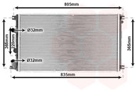 VAN WEZEL radiator, engine cooling 43002361 - Car cooler