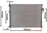 VAN WEZEL radiator, engine cooling 43012303 - Car cooler
