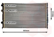VAN WEZEL radiator, engine cooling 49002031 - Car cooler