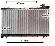 VAN WEZEL radiator, engine cooling 51002015 - Car cooler
