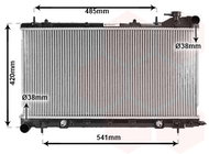 VAN WEZEL radiator, engine cooling 51002046 - Car cooler