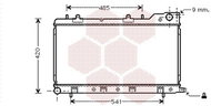 VAN WEZEL radiator, engine cooling 51002047 - Car cooler