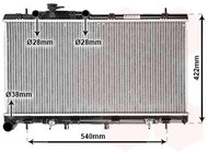 VAN WEZEL radiator, engine cooling 51002059 - Car cooler