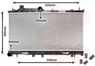 VAN WEZEL radiator, engine cooling 51002066 - Car cooler