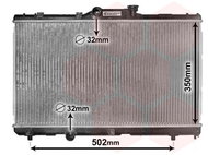 VAN WEZEL radiator, engine cooling 53002147 - Car cooler