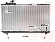 VAN WEZEL radiator, engine cooling 53002219 - Car cooler