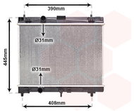 VAN WEZEL radiator, engine cooling 53002357 - Car cooler