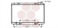 VAN WEZEL radiator, engine cooling 53002458 - Car cooler