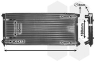 VAN WEZEL radiator, engine cooling 58002041 - Car cooler