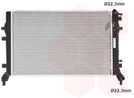 VAN WEZEL radiator, engine cooling 58002326 - Car cooler