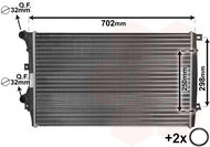 VAN WEZEL radiator, engine cooling 58012206 - Car cooler