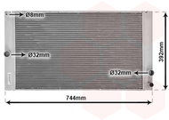 VAN WEZEL radiator, engine cooling 59002141 - Car cooler