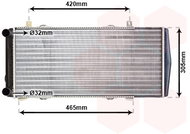 VAN WEZEL radiator, engine cooling 76002004 - Car cooler