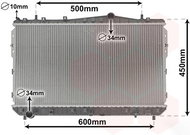 VAN WEZEL radiator, engine cooling 81002073 - Car cooler