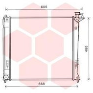 VAN WEZEL radiator, engine cooling 82002284 - Car cooler