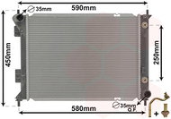 VAN WEZEL radiator, engine cooling 82012709 - Car cooler