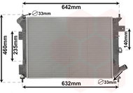 VAN WEZEL radiator, engine cooling 82012712 - Car cooler