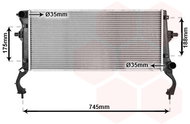 VAN WEZEL radiator, engine cooling 82012734 - Car cooler