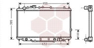 VAN WEZEL radiator, engine cooling 83002017 - Car cooler