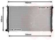 VAN WEZEL radiator, engine cooling 83002018 - Car cooler