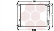 VAN WEZEL radiator, engine cooling 83002143 - Car cooler