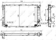 NRF Engine cooler 51317 - Car cooler